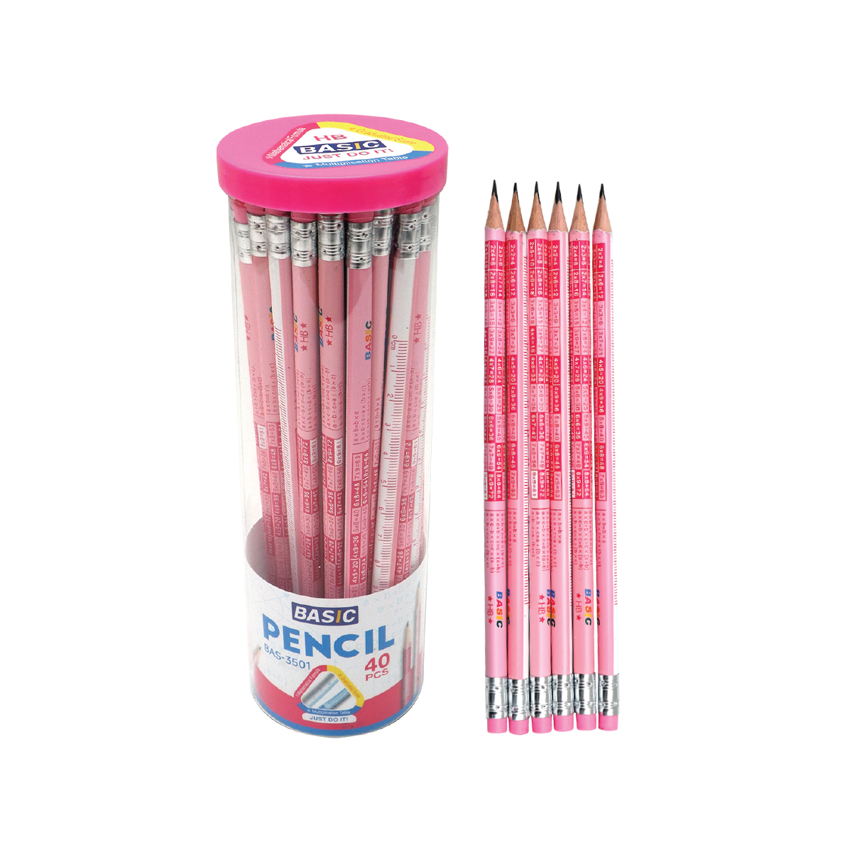 Basic Pencil Jar 40 Piece
