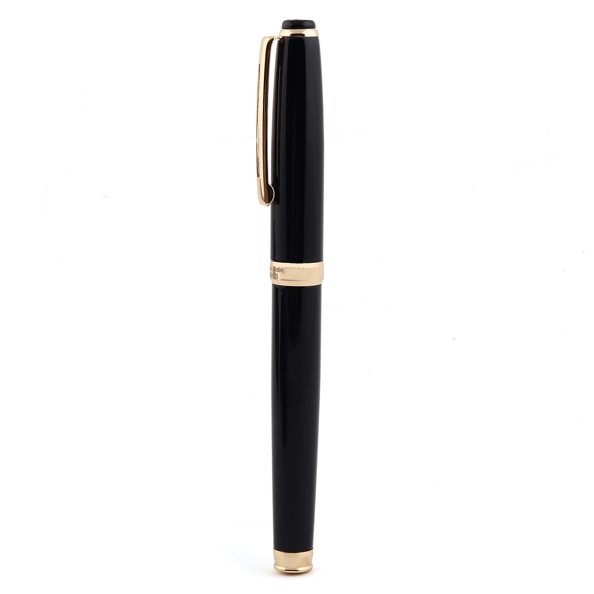 Forever Shiny Black & Gold Rollerball Pen
