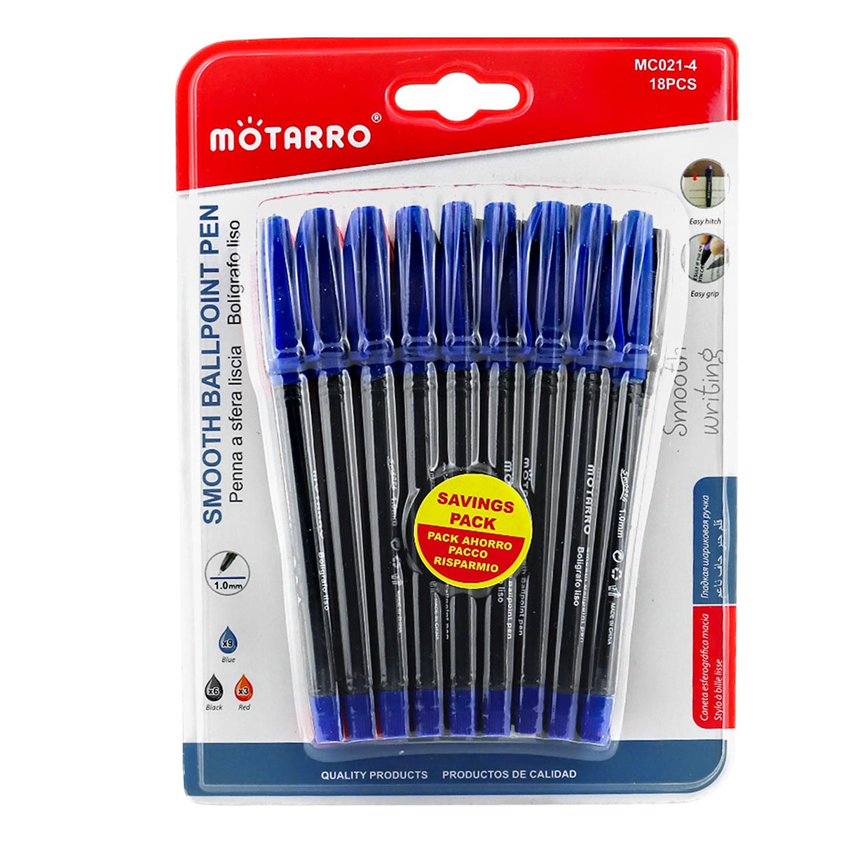 Motarro Ballpoint Pen Set 18 Piece