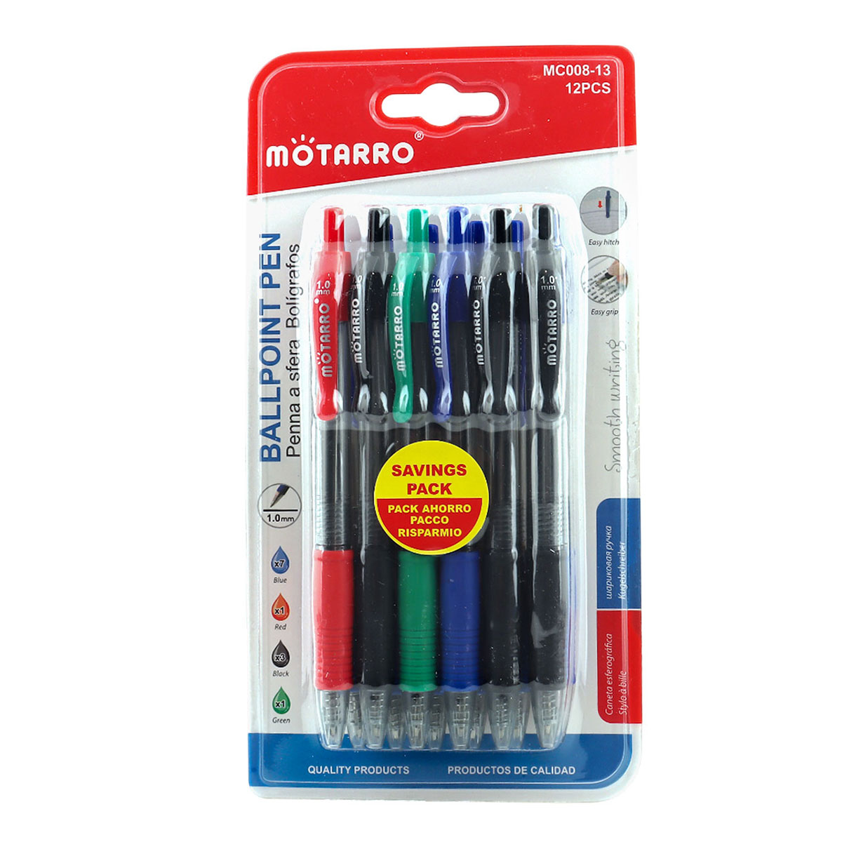Motarro Multicolor Ballpoint Pen Set