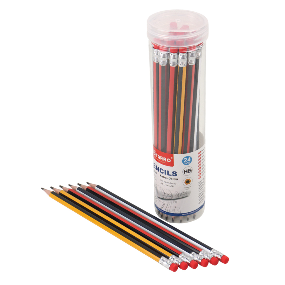 Motarro Pencils 24 Piece
