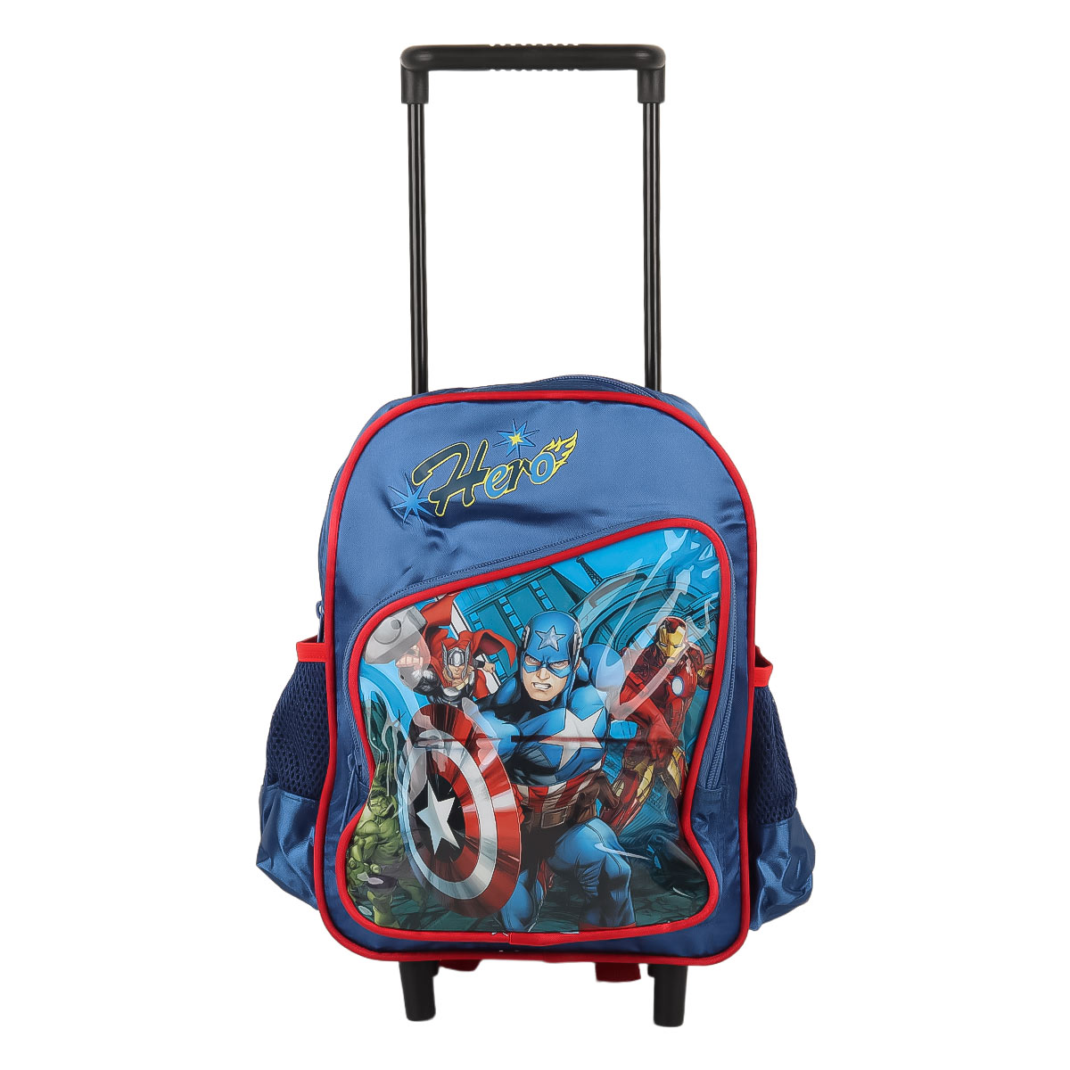 Boys Printed Trolley & Backpack Set