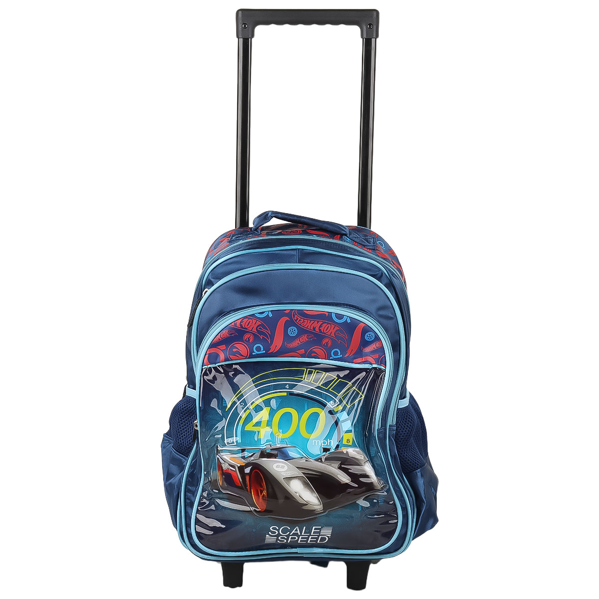 Boys Printed Trolley & Backpack Set