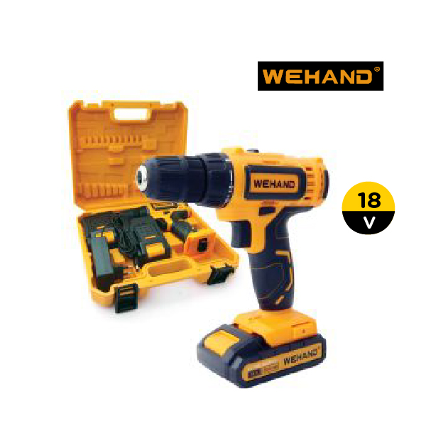Wehand Cordless Rechageable Drill 18v-IT-40540