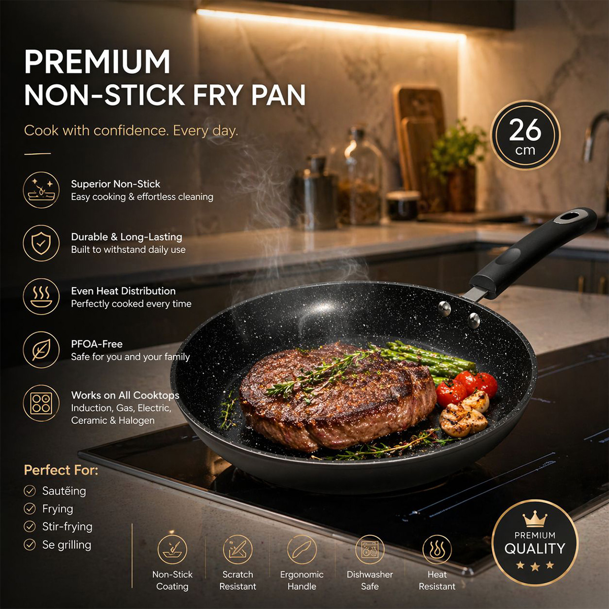 Non Stick Fry Pan 26cm