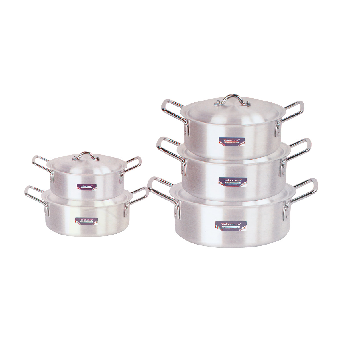 Aluminium Cookware Set 10 Piece