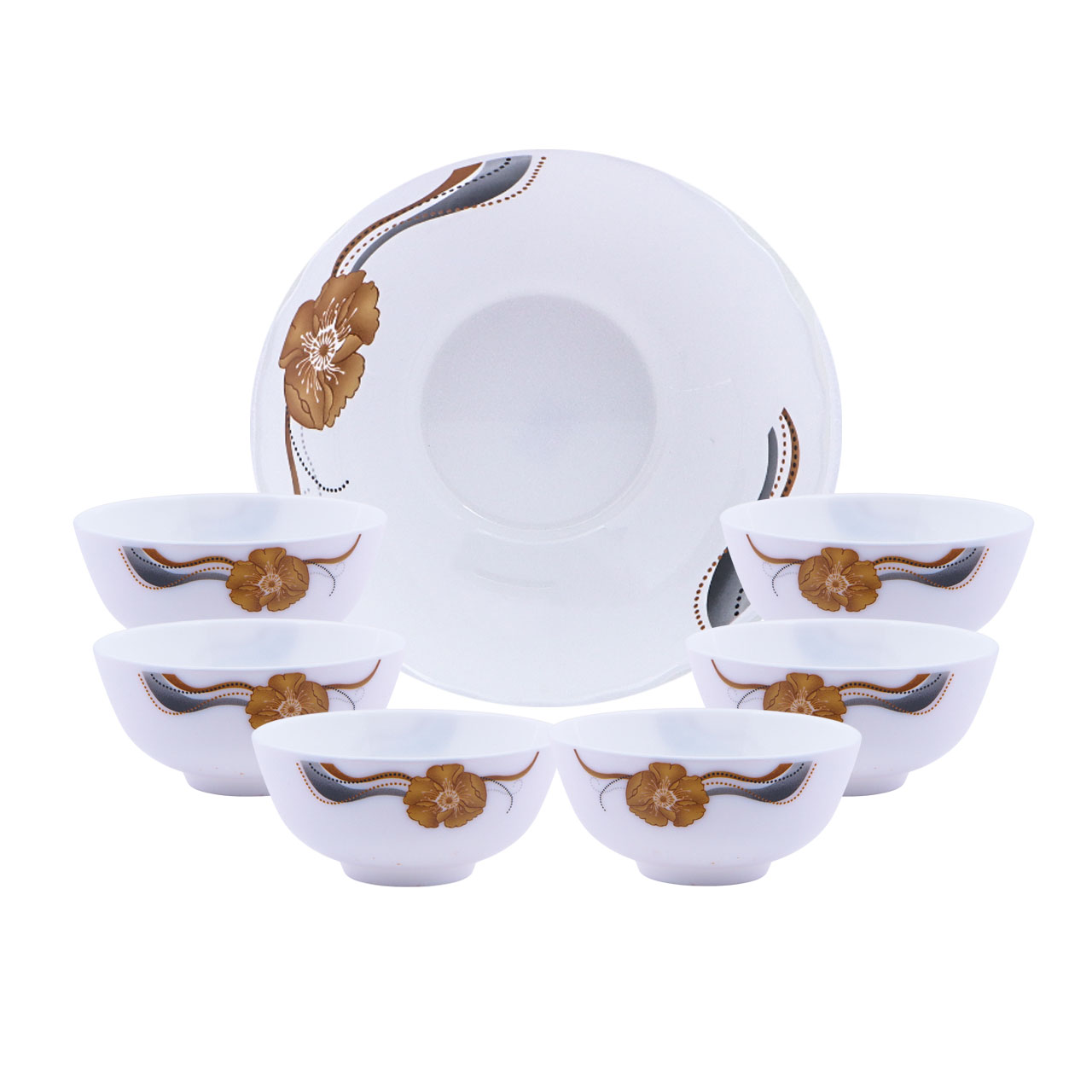 Opal Bowl Set 7 Piece