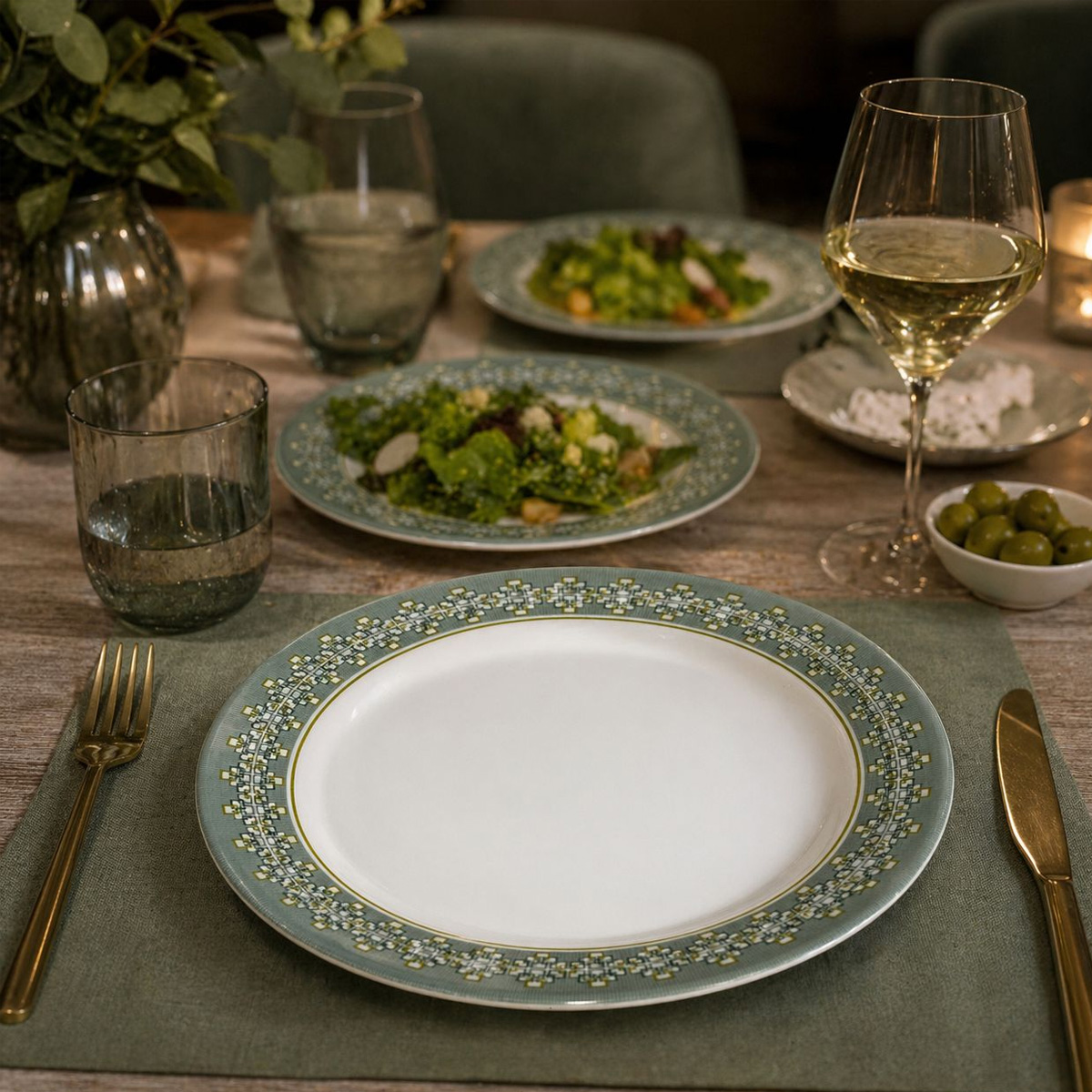 Melamine Dinner Plate 7 Inch