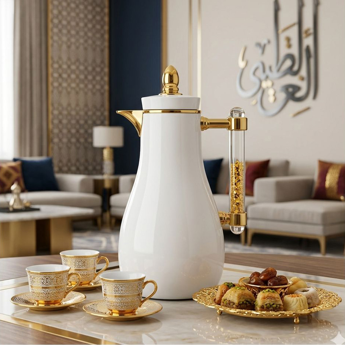 Coffee Dallah Flask 1L