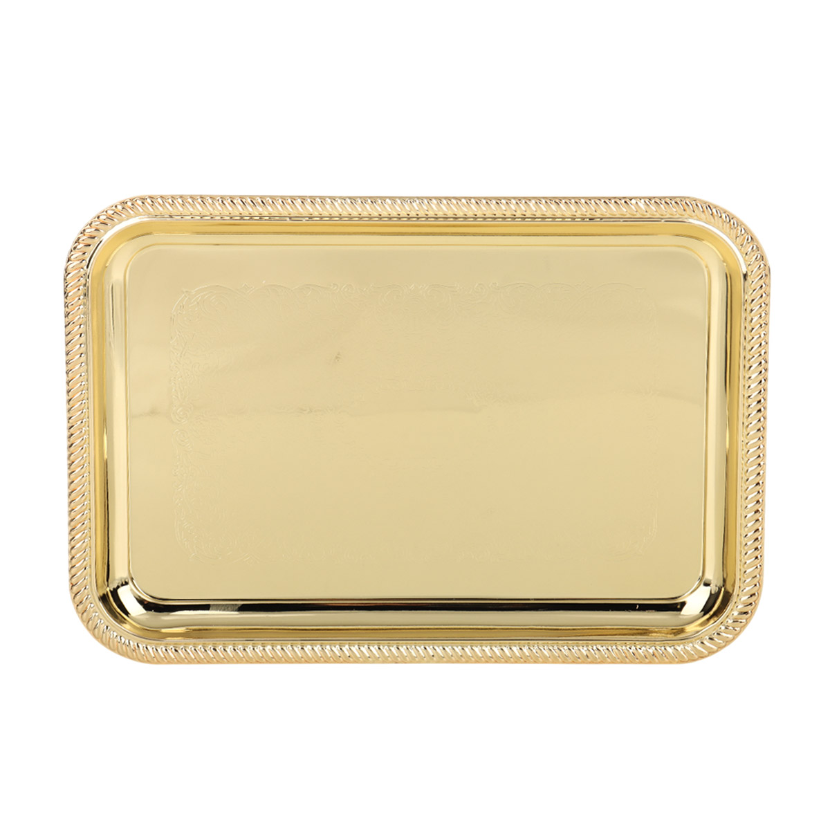 Small Gold Stainless Steel Tray