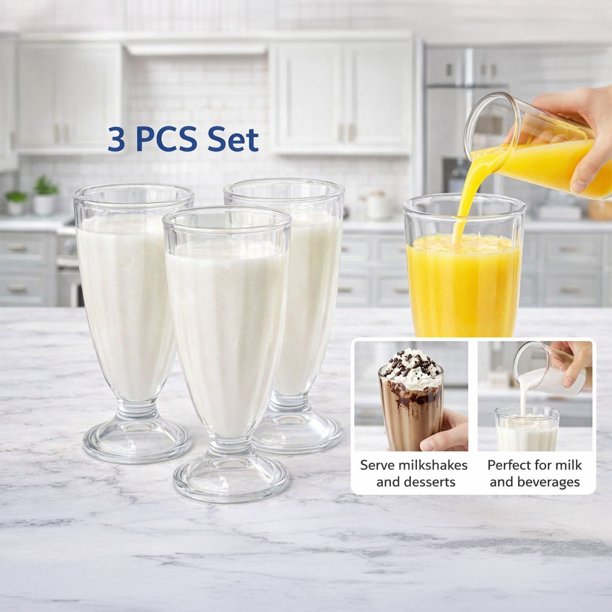 Juice Glass Set 3 Piece
