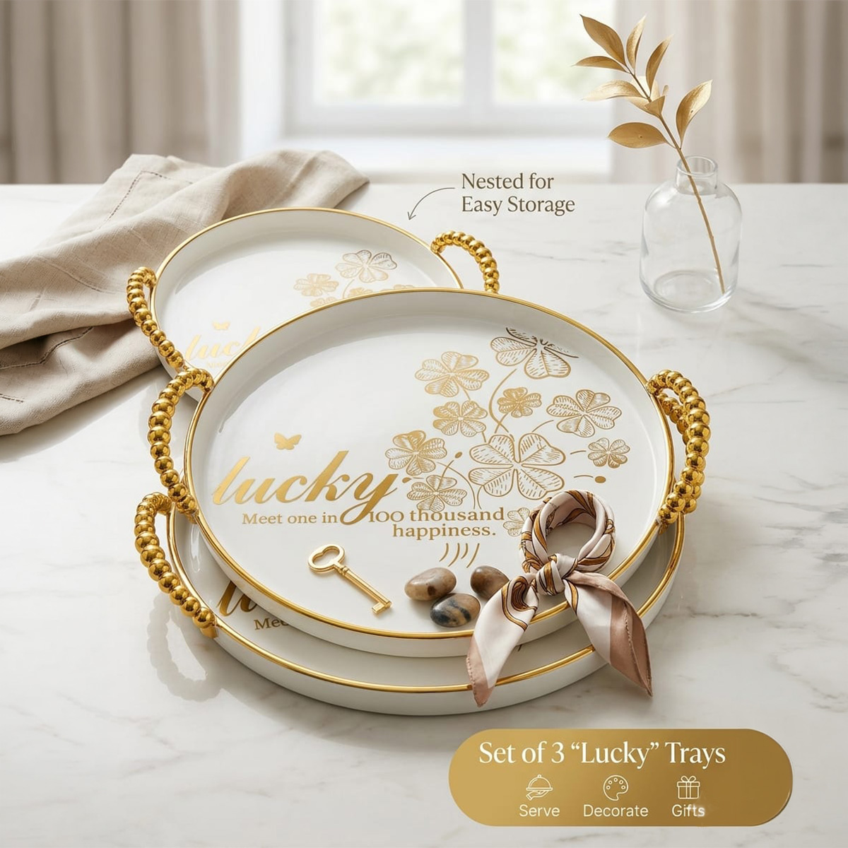 Plastic Tray Set