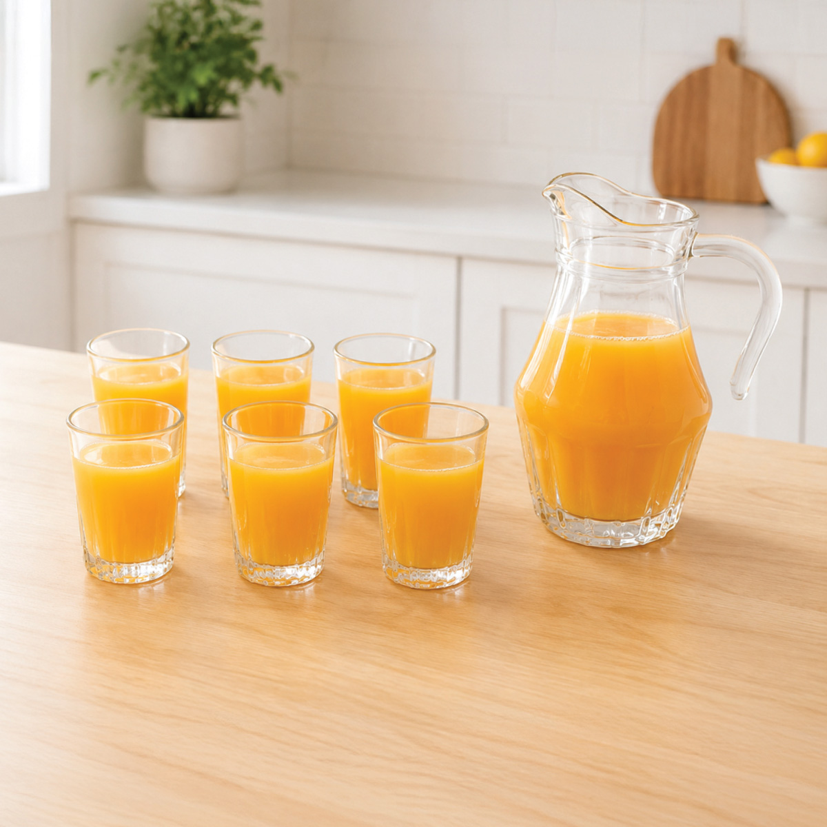 Jug and Glass Set 7 Piece