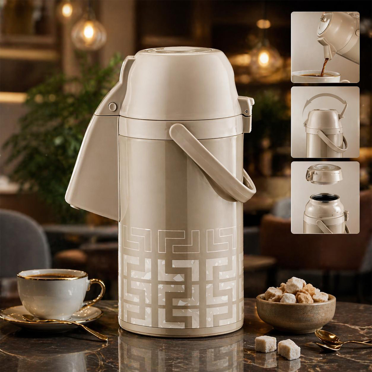 Airport Glass Flask 3L