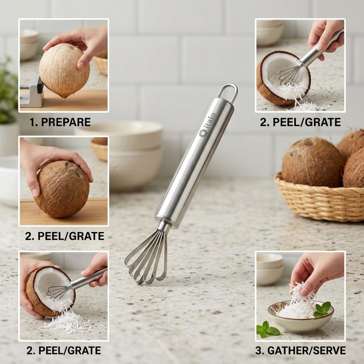 Coconut Peeler