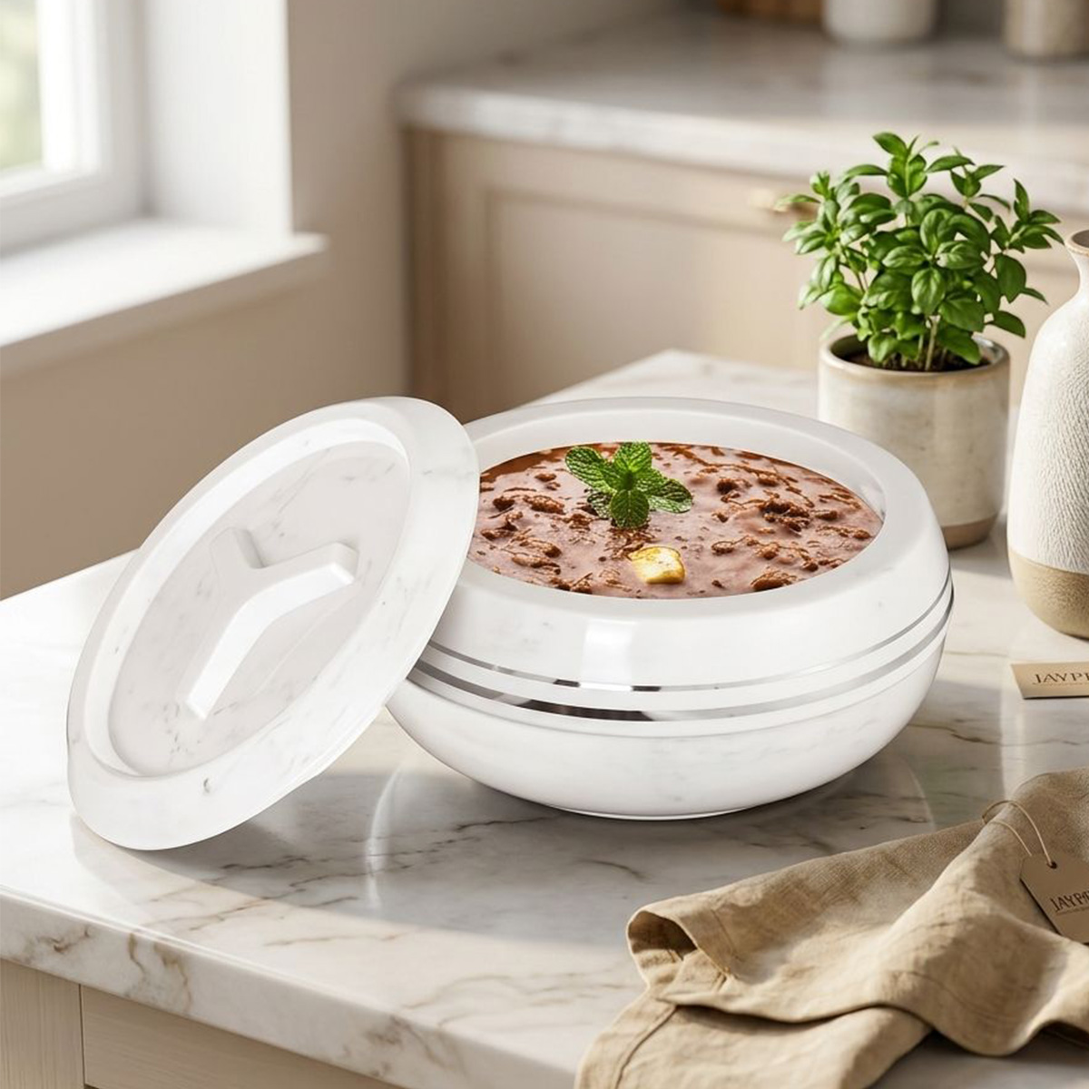 Luxury Plastic Hot Pot 2.5L