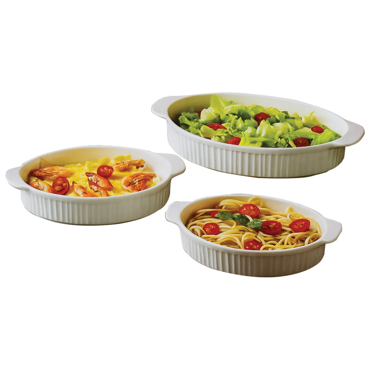 Ceramic Baking Dish Set 3 Piece