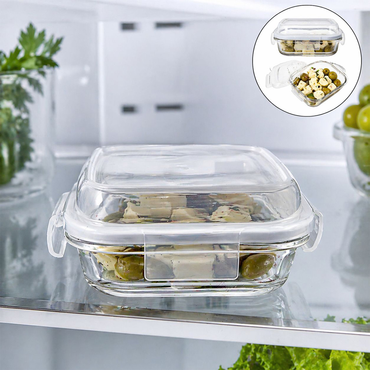 Glass Container 210ml