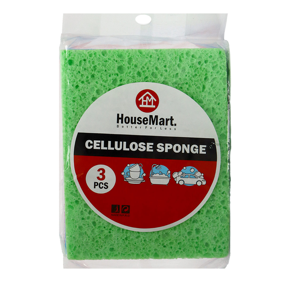 Sponge Scouring Pad Set 3 Piece