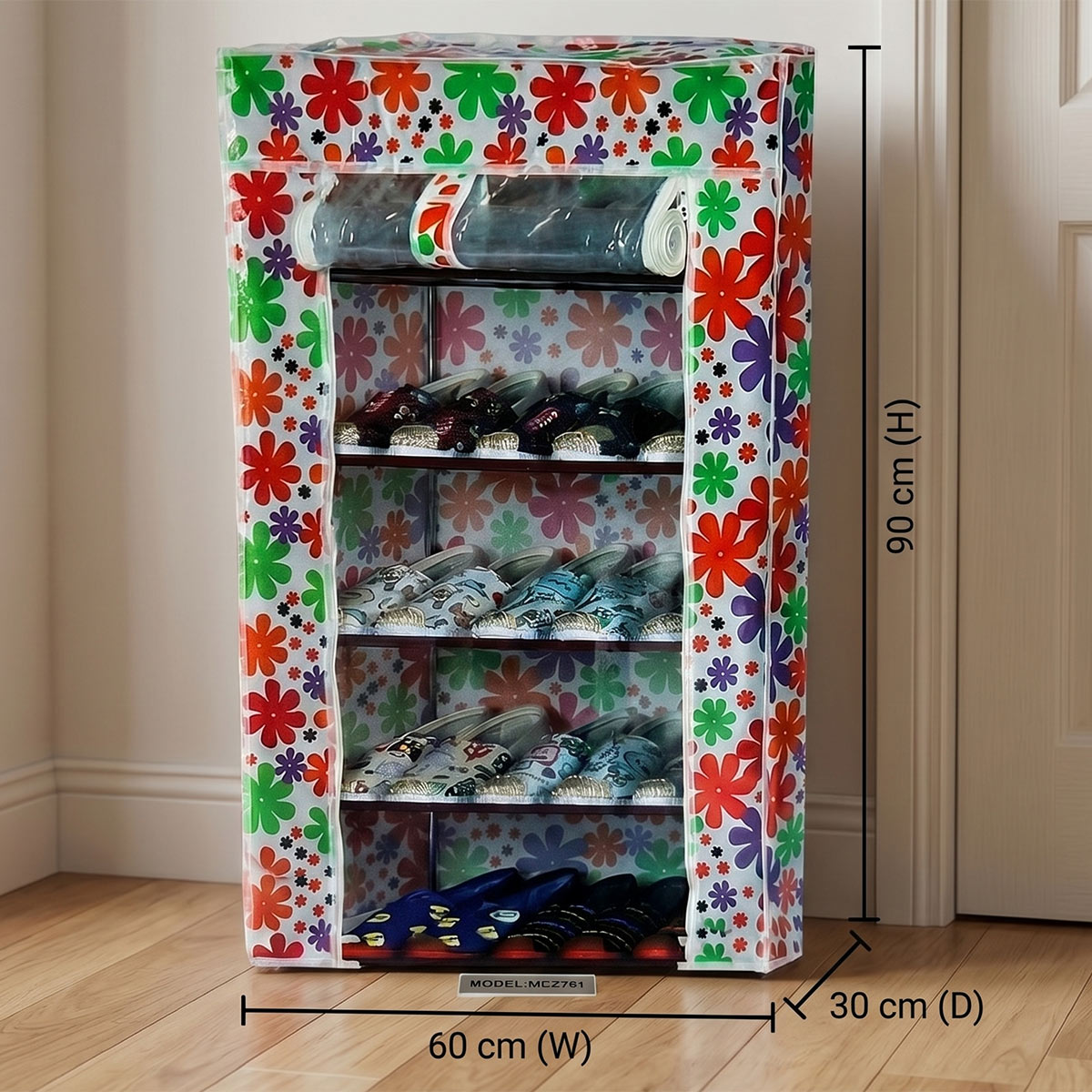 Shoe Rack with Cover 45 Layer