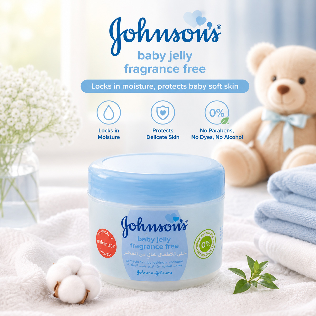 Johnson Baby Jelly Blue 100g
