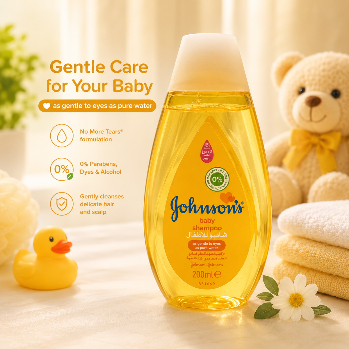 Johnson Shampoo 200ml