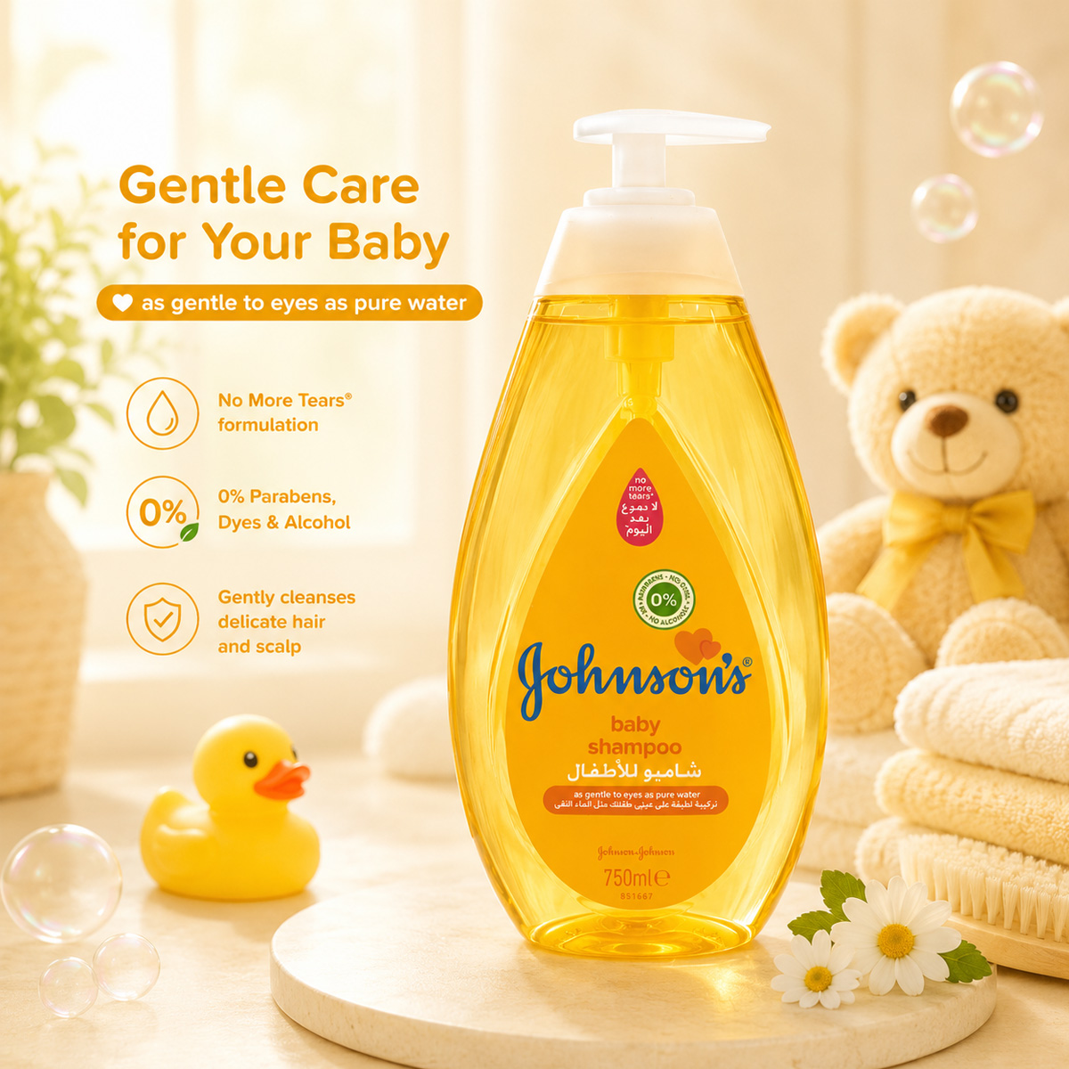 Johnson Baby Shampoo 750ml