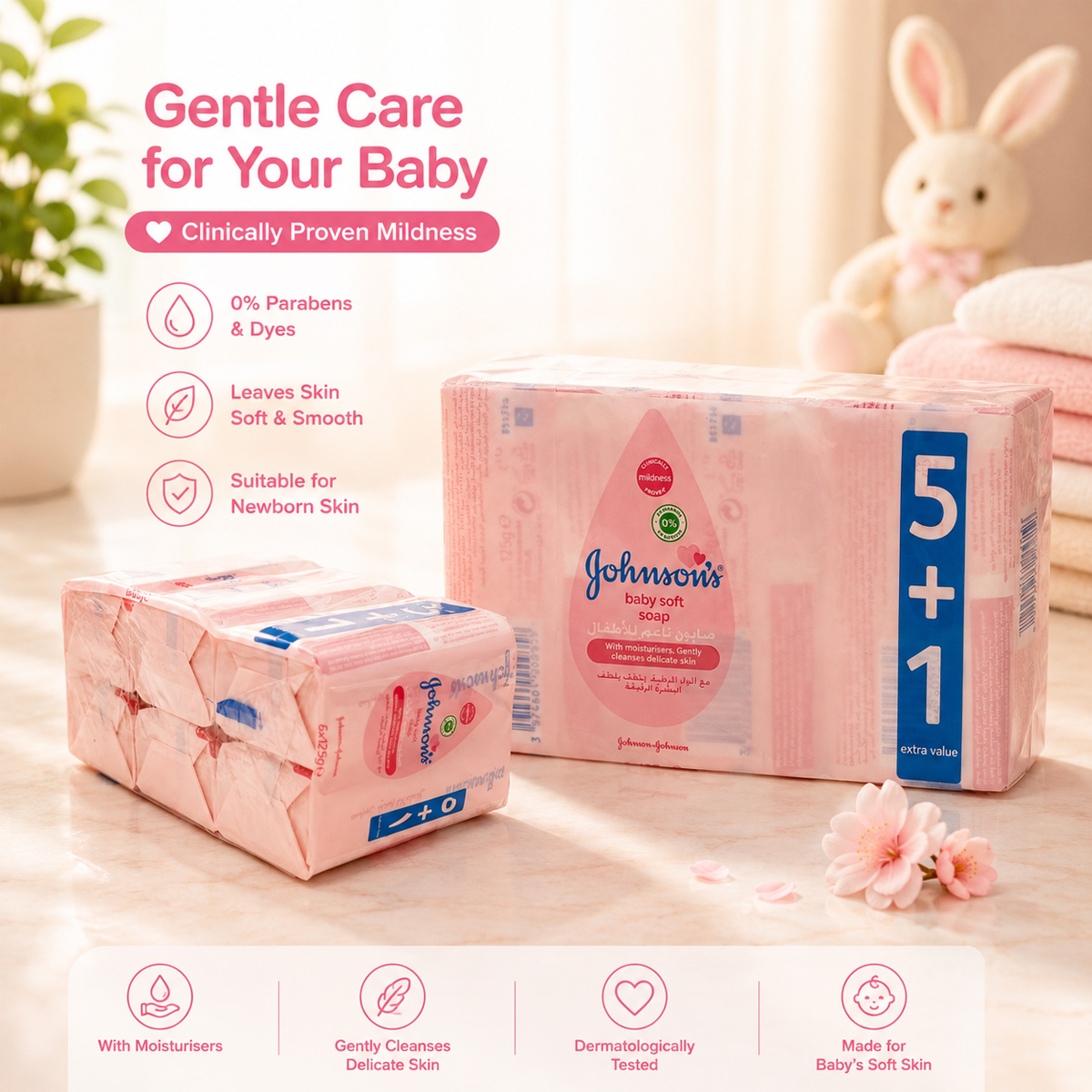 Johnson Baby Soap 125g