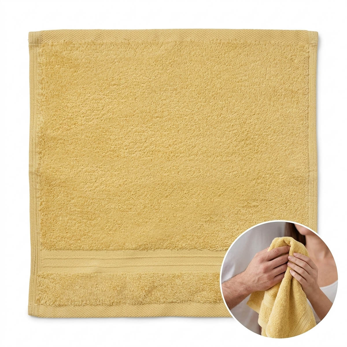 Home Essence Towel 30x30 Cream