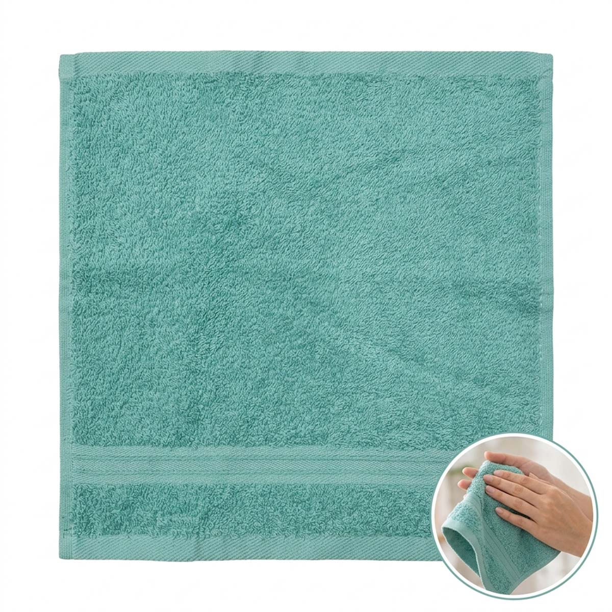 Home Essence Towel 30x30 Dark Mint