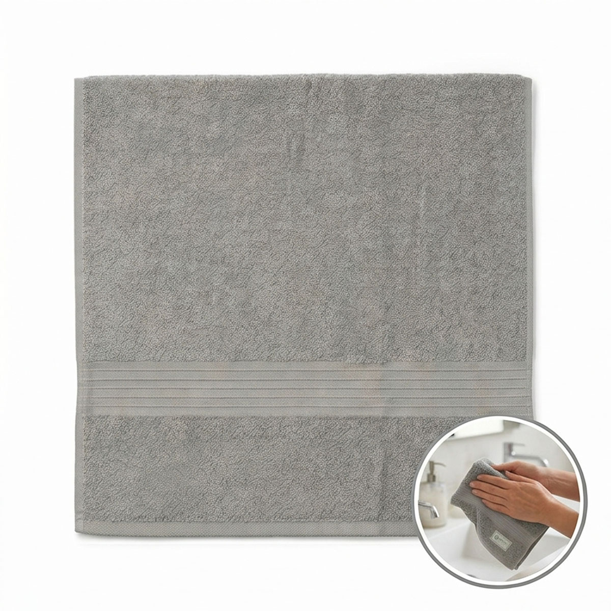 Home Essence Towel 70x180 Light Grey