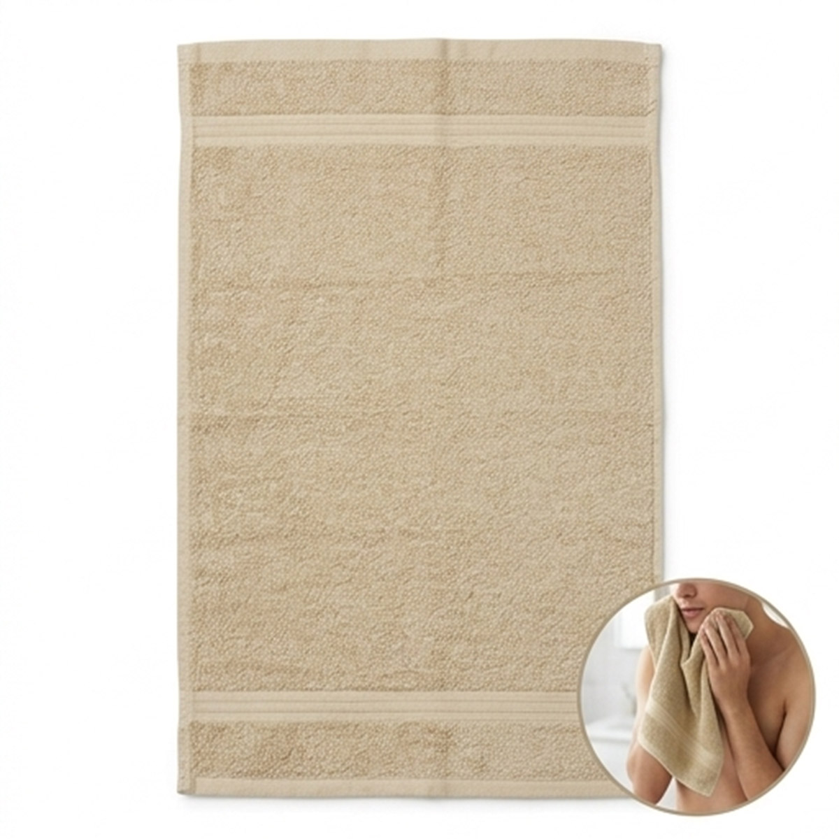 Home Essence Towel 40x70 Beige
