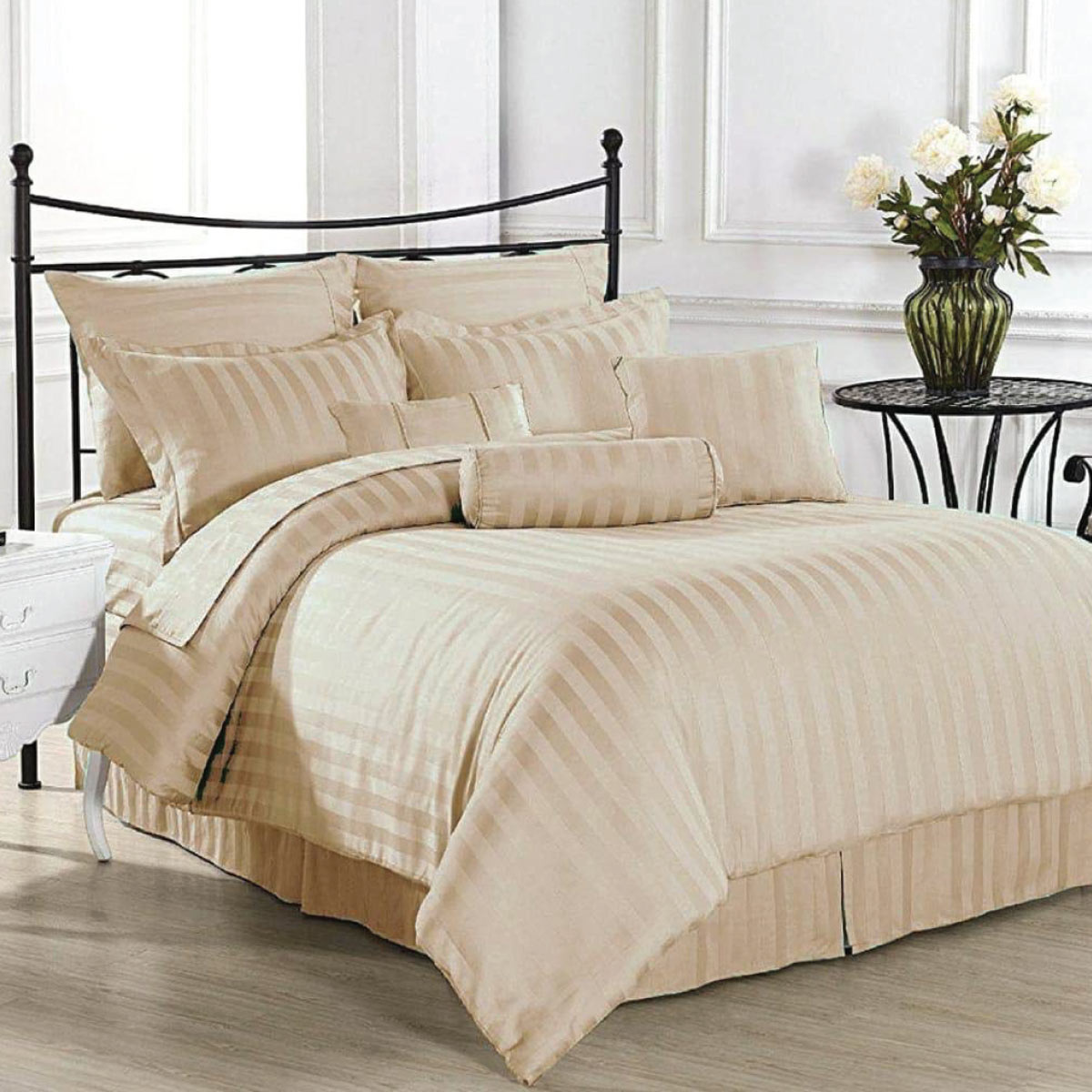 Stripe Comforter 2 Piece 160x220cm