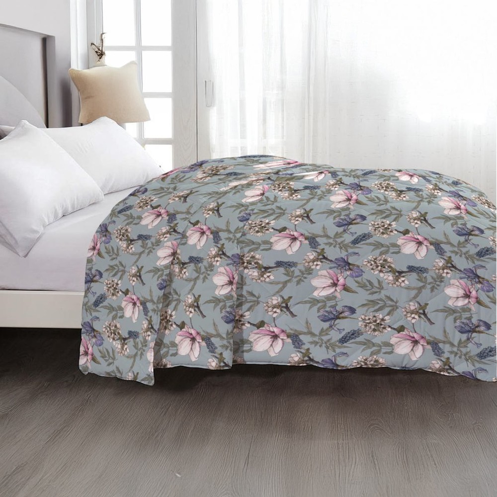 Floral Printed Comforter 220x240cm