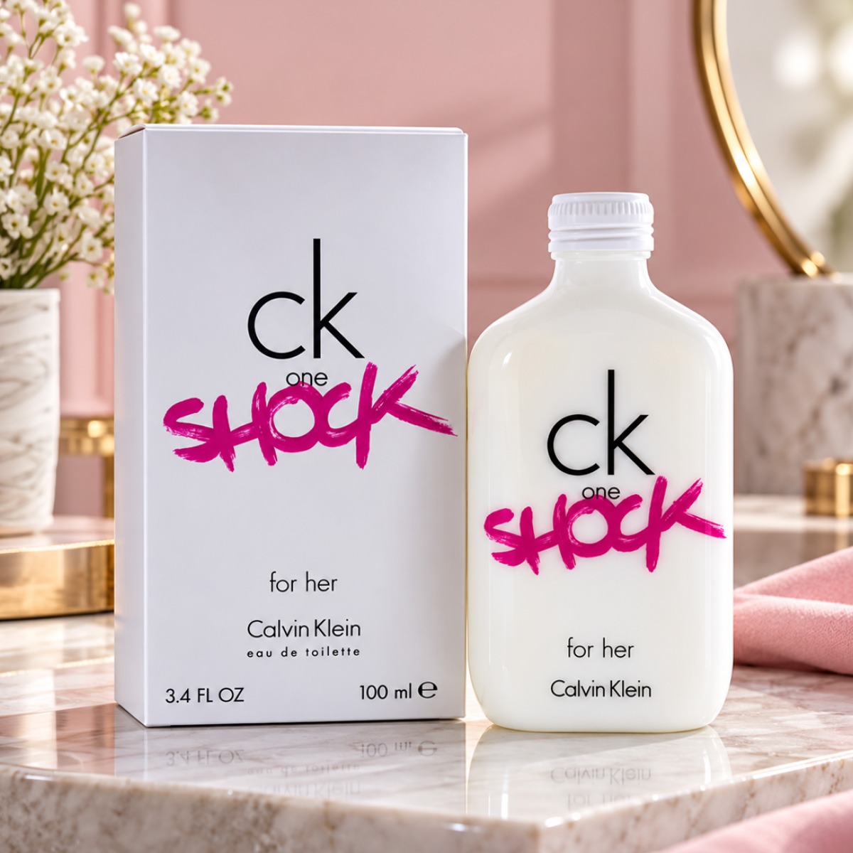 Calvin Klein CK One Shock for Women Eau De Toilette 100ml