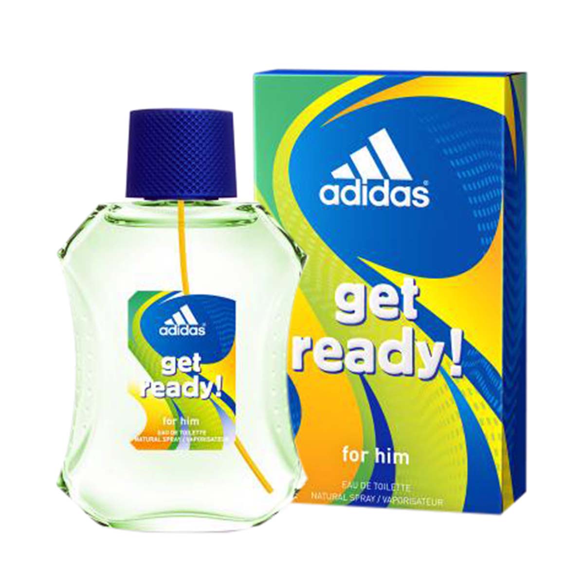 Adidas Get Ready for Men Eau De Toilette 100ml