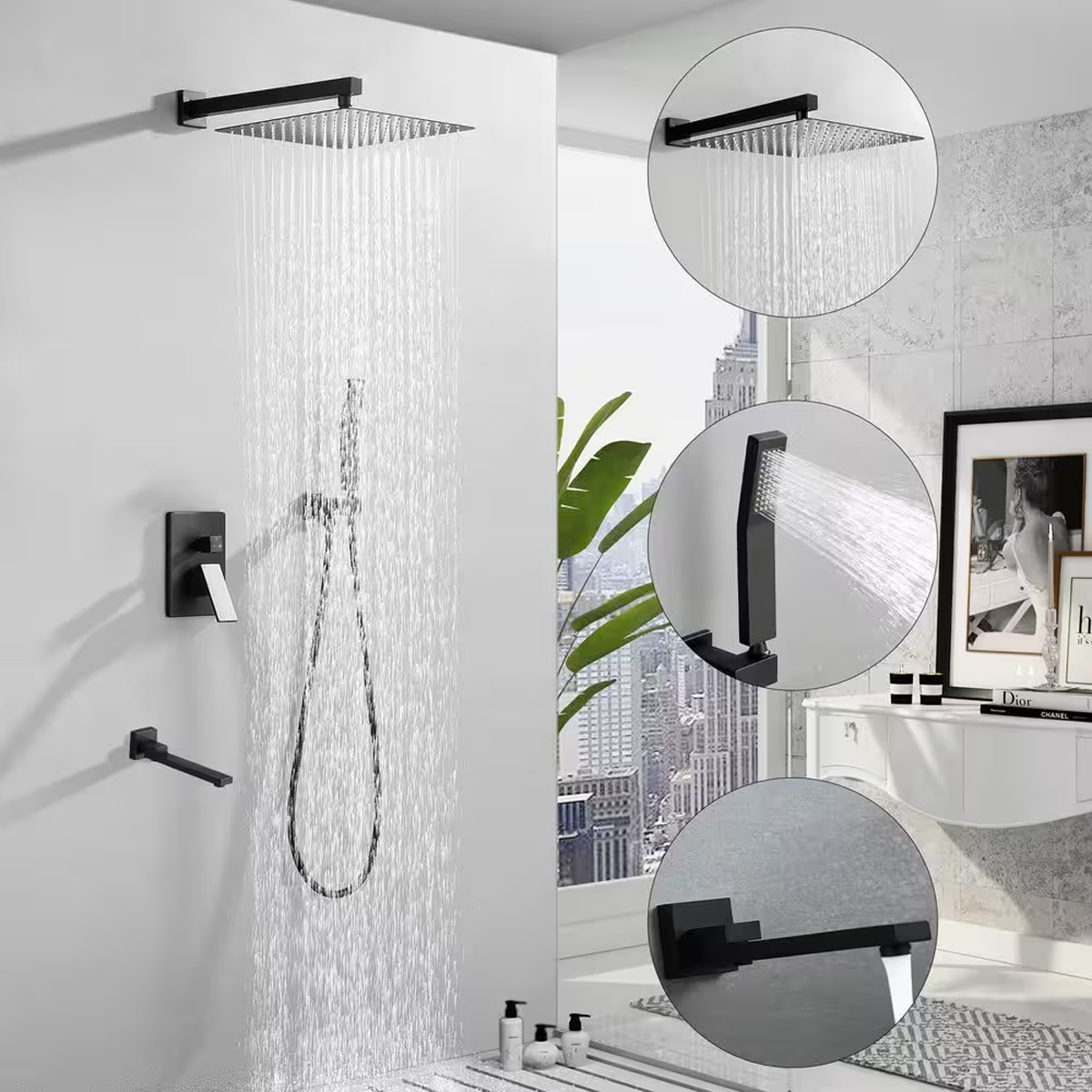 3-Way Shower Column