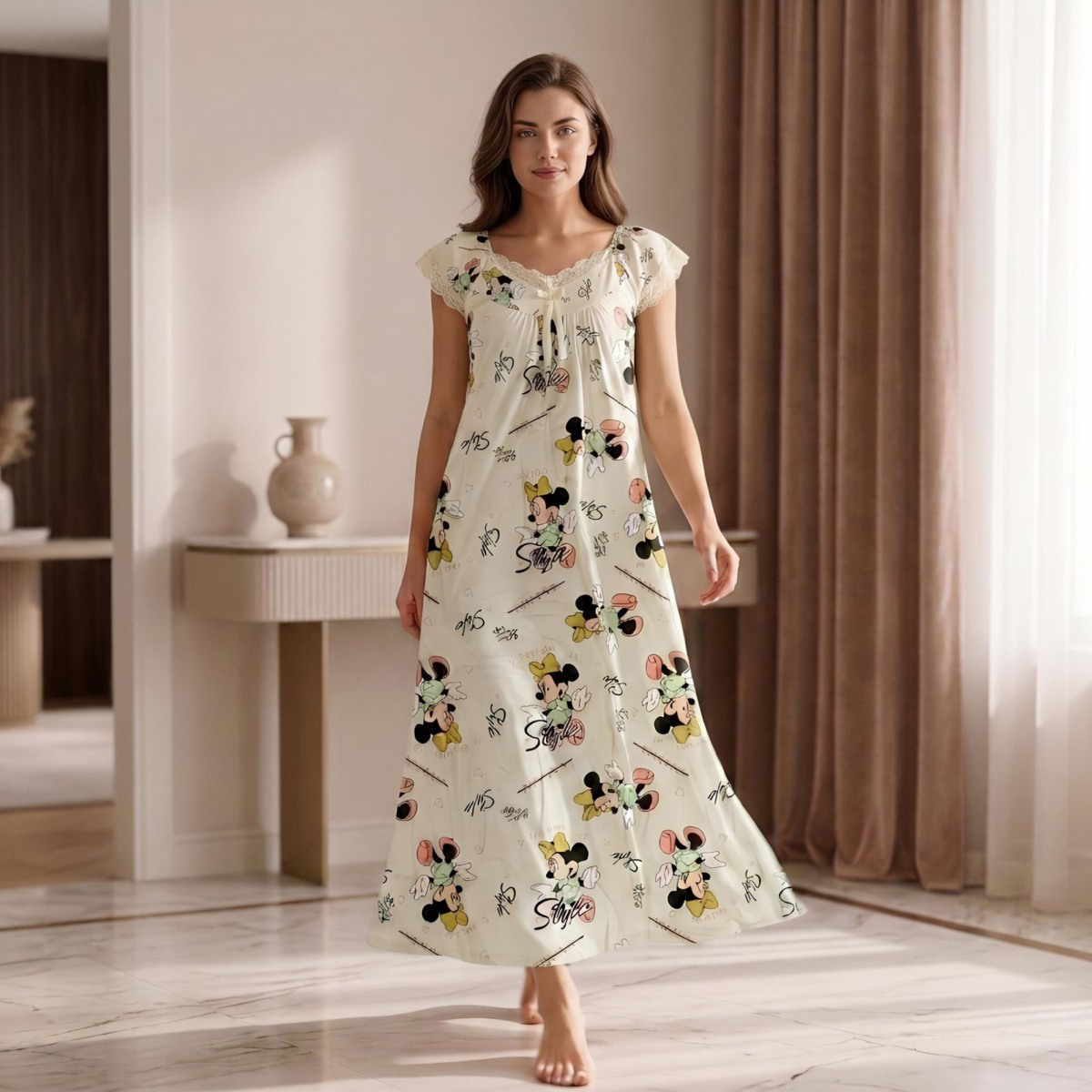 Ladies Midi Gown