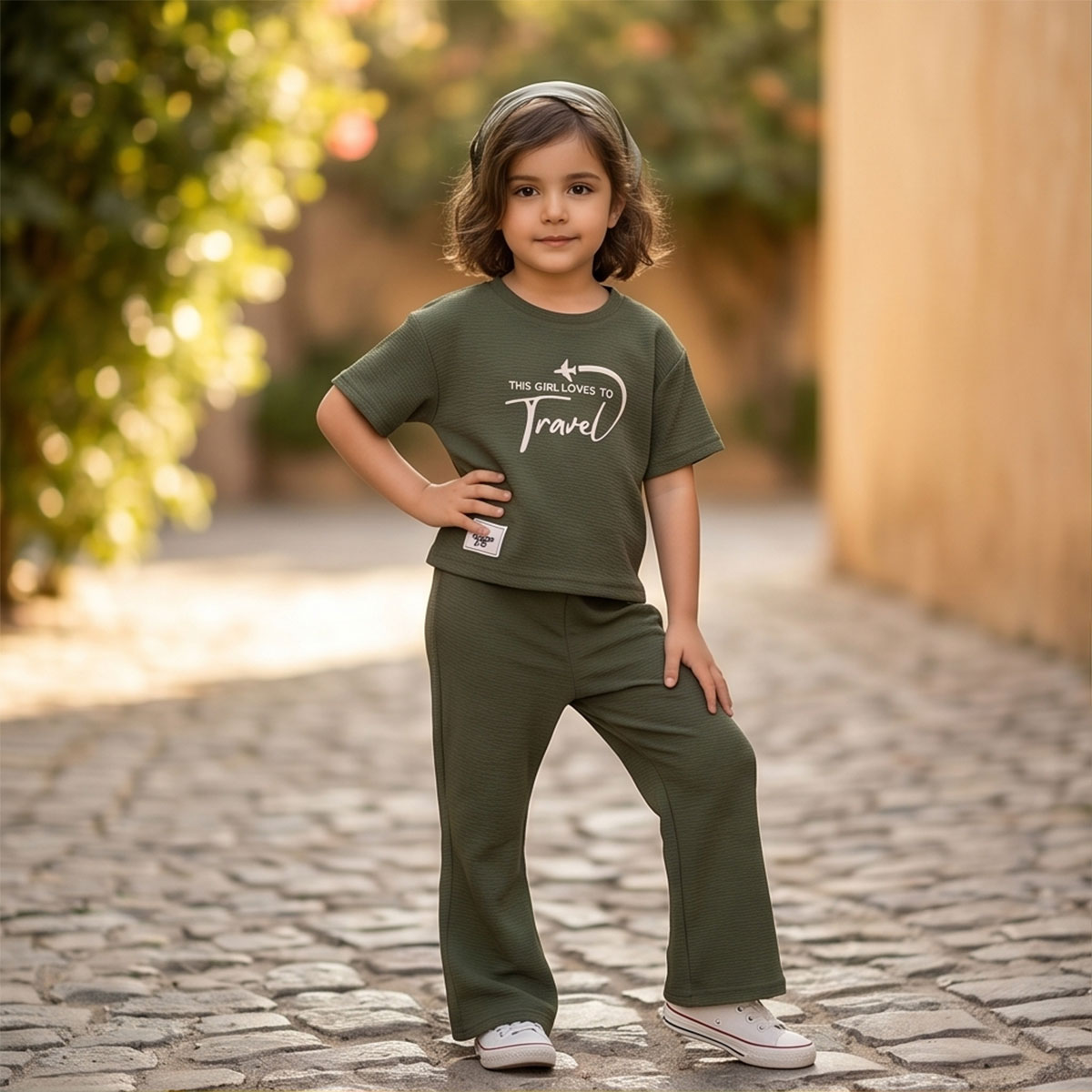 Girls Set 2 Piece Short Sleeve