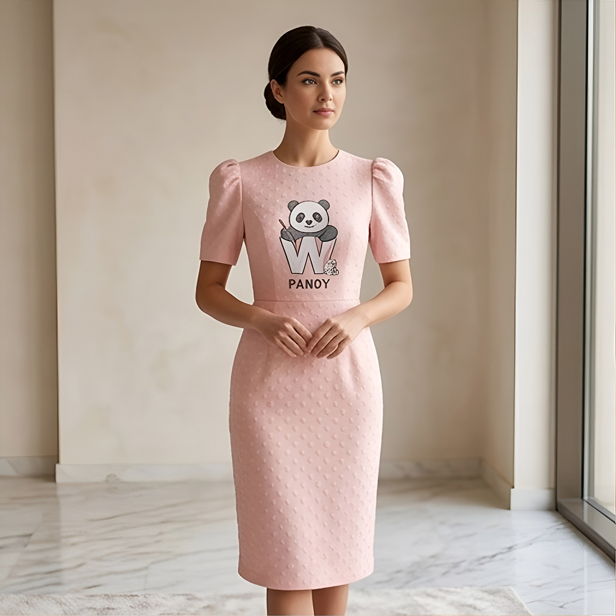 Ladies Midi Gown