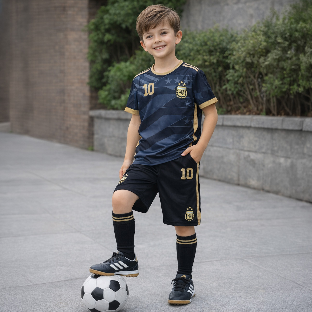 Boys Sports T-Shirt Number 10