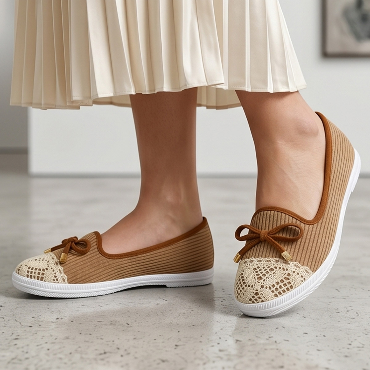 Ladies Flat Shoes