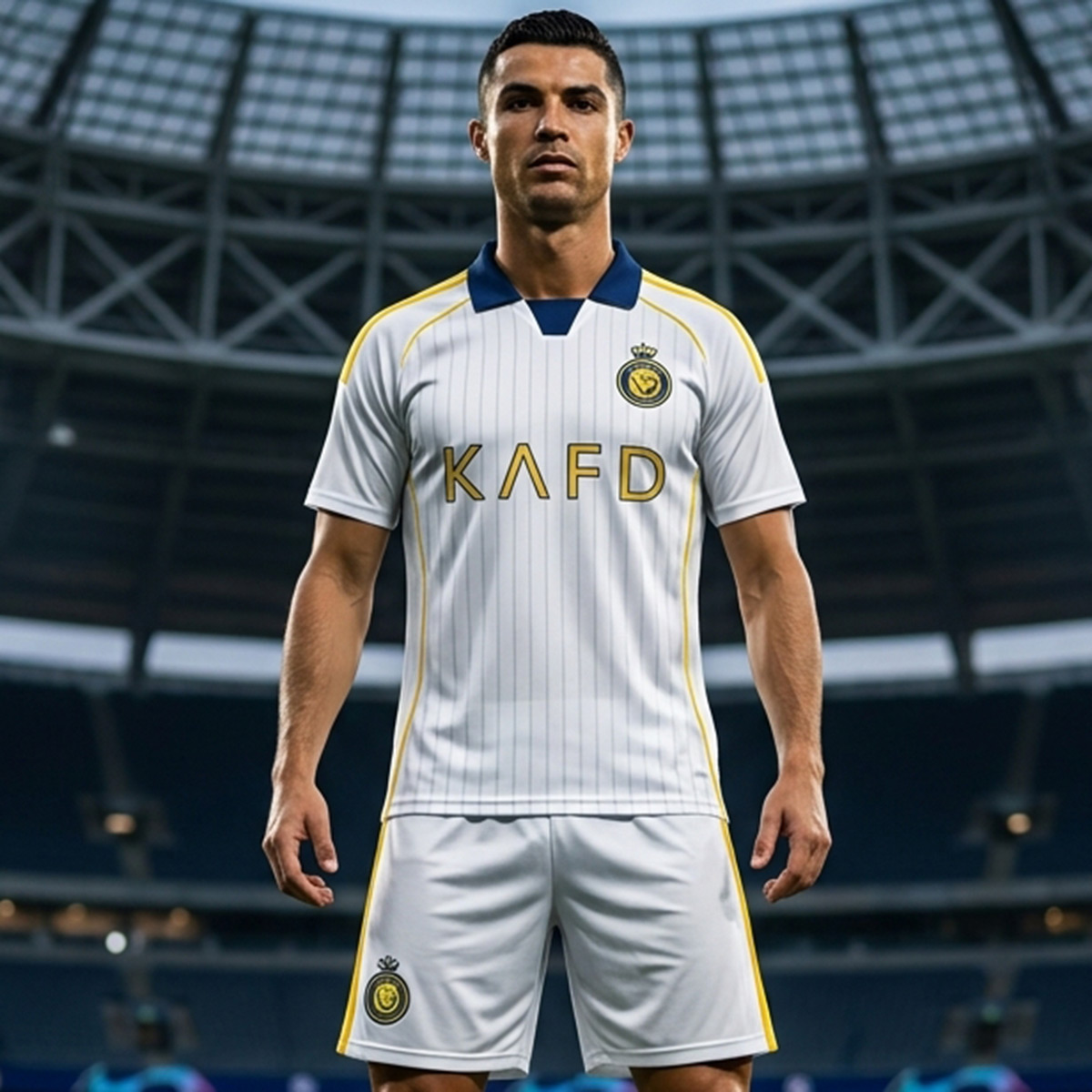 Men Football Set Al Nassr White