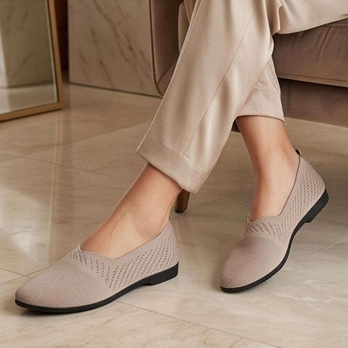 Ladies Flat Shoes