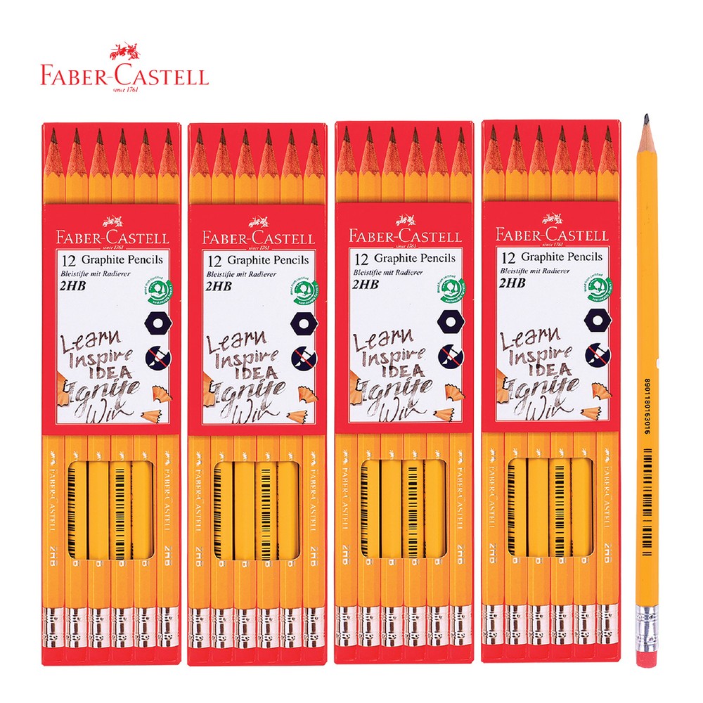 Faber-Castell Yellow Pencil Set