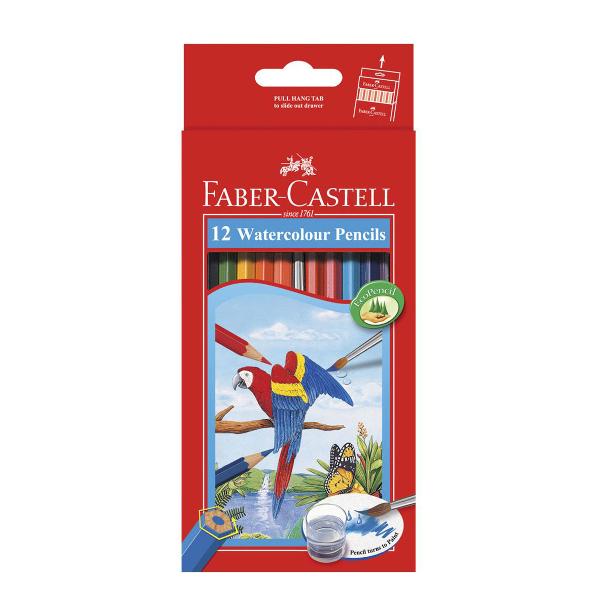 Faber-Castell Watercolor Pencils 12 Colors