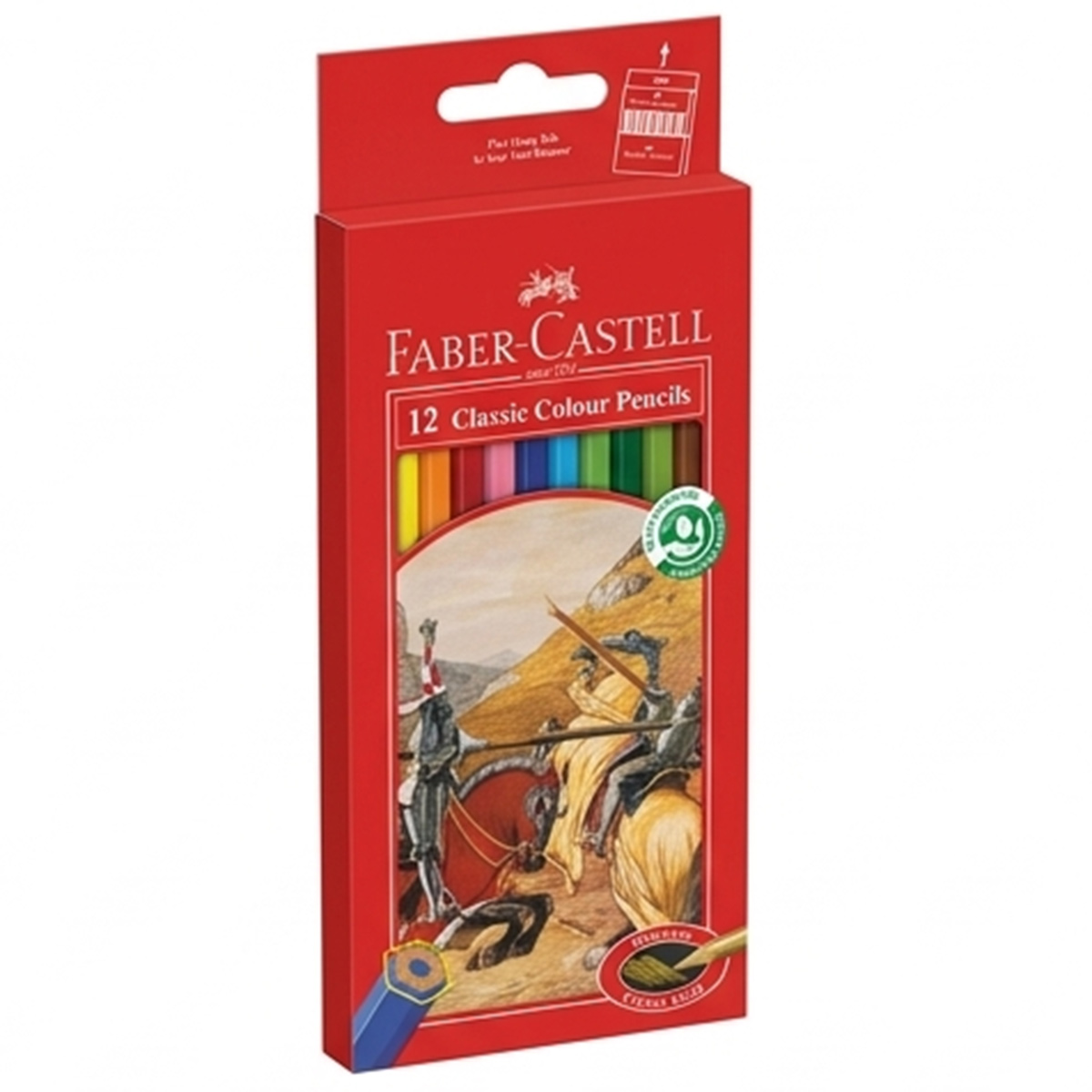 Faber-Castell Classic Colored Pencils 12 Colors