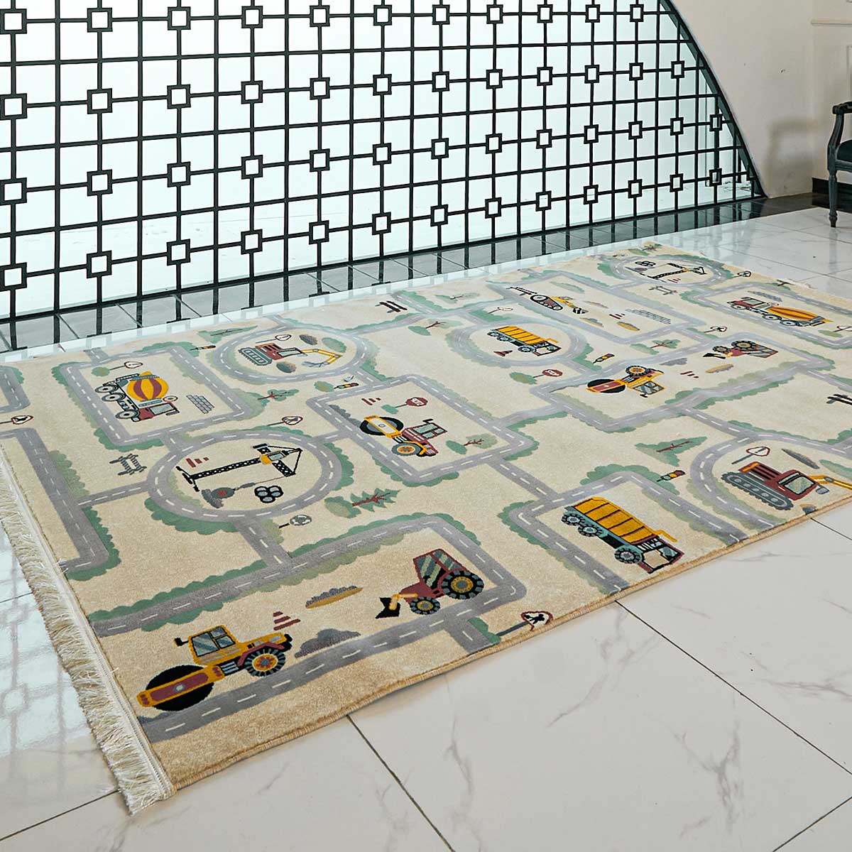 Pooya Rug Beige 60x90