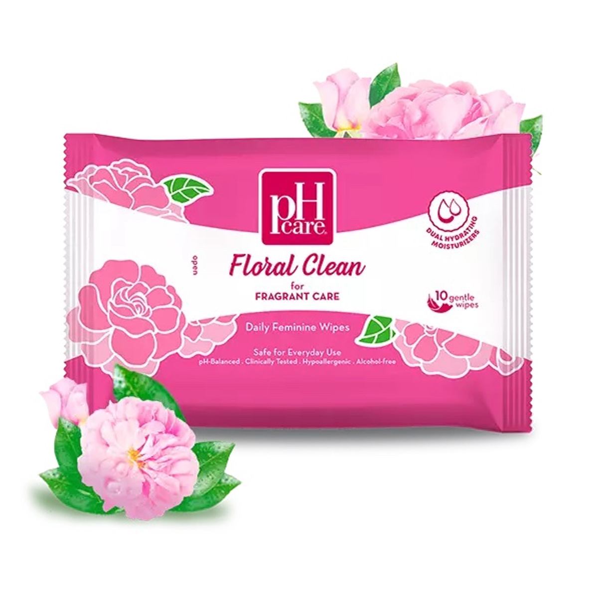 PH Care Feminine Wipes Floral Clean