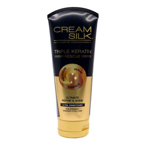Cream Silk Triple Keratin Ultimate Repair & Shine 170ml